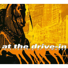 AT THE DRIVE-IN - RELATIONSHIP OF COMMAND - LP UK 2013 - ORANGE VINYL - NEAR MINT