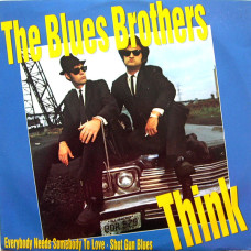 BLUES BROTHERS - THINK - 12" UK 1990 - NEAR MINT