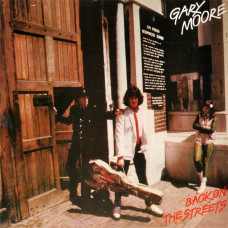 GARY MOORE - BACK ON THE STREETS - LP UK - EXCELLENT+