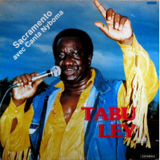 TABU LEY - SACRAMENTO AVEC CANTA NYBOMA - LP 1986 FRANCE - EXCELLENT+