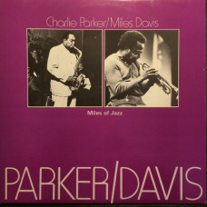CHARLIE PARKER / MILES DAVIS - MILES OF JAZZ - LP UK - EXCELLENT+