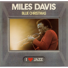 MILES DAVIS - BLUE CHRISTMAS - LP 1983 - EXCELLENT+