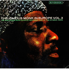 THELONIOUS MONK - IN EUROPE VOL. 3 - LP UK 1964 - EXCELLENT
