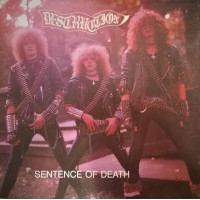 DESTRUCTION - SENTENCE OF DEATH - LP 1984 - EXCELLENT