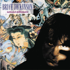 BRUCE DICKINSON - TATTOOED MILLIONAIRE - LP UK 1990 - EXCELLENT