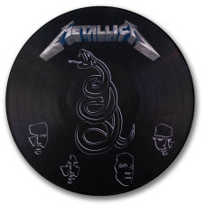 METALLICA - BLACK ALBUM - LP 1998 - PICTURE DISC - VERY RARE - EXCELLENT+