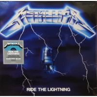 METALLICA - RIDE THE LIGHTNING - LP 2023 LIMITED ON BLUE VINYL - MINT