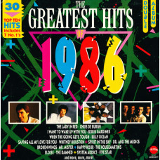THE GREATEST HITS OF 1986 - LP UK 1986 - EXCELLENT+