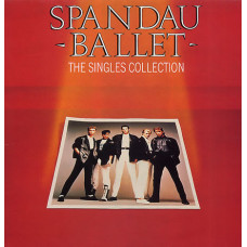 SPANDAU BALLET - THE SINGLES COLLECTION - LP + 12" AUSTRALIA 1985 - LTD ED RED VINYL - EXCELLENT