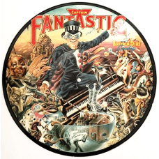 ELTON JOHN - CAPTAIN FANTASTIC AND THE BROWN DIRT COWBOY - LP UK 1978 - PICTURE DISC - EXCELLENT