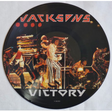 JACKSONS - VICTORY - LP UK 1984 - PICTURE DISC - NEAR MINT