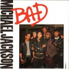 MICHAEL JACKSON - BAD - 7" 1987 UK - NEAR MINT