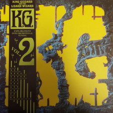 KING GIZZARD AND THE LIZARD WIZARD - K.G. VOL 2 - LP USA 2021 - LIMITED EDITION BLUE MARBLED VINYL - NEAR MINT