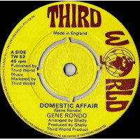 GENE RONDO - DOMESTIC AFFAIR - 7" UK 1977 - NEAR MINT