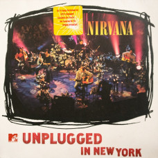 NIRVANA - MTV UNPLUGGED - LP 1994 - WHITE VINYL - ORIGINAL - NEAR MINT