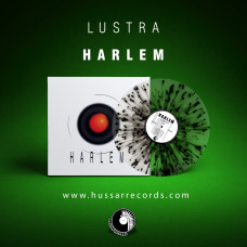HARLEM - LUSTRA - 180g LP 2021 - LIMITED EDITION CLEAR / BLACK SPLATTER - MINT
