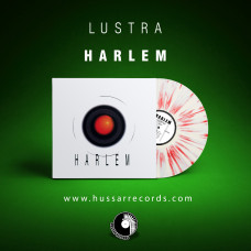 HARLEM - LUSTRA - 180g LP 2021 - LIMITED EDITION WHITE / RED SPLATTER - MINT