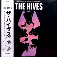 THE HIVES - THE DEATH OF RANDY FITZSIMMONS - LP 2023 - CREAM VINYL - AUTOGRAPHED - NEAR MINT
