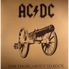 AC/DC - FOR THOSE ABOUT TO ROCK - LP UK 1981 - EXCELLENT+