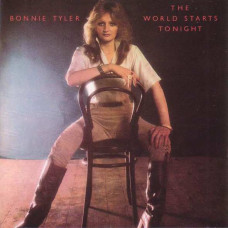BONNIE TYLER - THE WORLD STARTS TONIGHT - LP UK 1977 - EXCELLENT