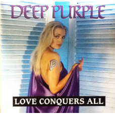 DEEP PURPLE - LOVE CONQUERS ALL - 12" UK 1990 - POSTER SLEEVE - NEAR MINT