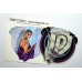 DEEP PURPLE - LOVE CONQUERS ALL - 7" UK 1990 - SHAPED PICTURE DISC - EXCELLENT