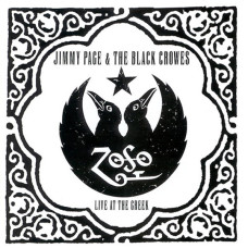 JIMMY PAGE & THE BLACK CROWES - LIVE AT GREEK - LP 2008 - NEAR MINT