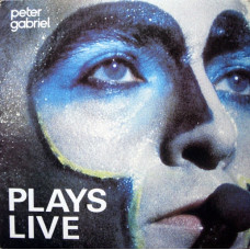 PETER GABRIEL - PLAYS LIVE - LP UK 1983 - EXCELLENT