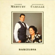 FREDDIE MERCURY - BARCELONA - LP UK 1988 - ORIGINAL - EXCELLENT