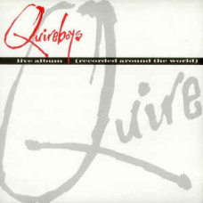 THE QUIREBOYS - LIVE ALBUM - LP UK 1990 - NEAR MINT