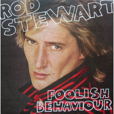 ROD STEWART - FOOLISH BEHAVIOUR - LP UK 1980 WITH POSTER - NEAR MINT