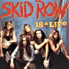 SKID ROW - 18 & LIFE - 7" SINGLE - 1990 UK - NEAR MINT