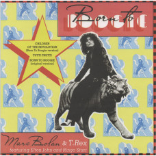 MARC BOLAN & T. REX FEATURING ELTON JOHN AND RINGO STARR - CHILDREN OF THE REVOLUTION - 7" UK 2016  - NEAR MINT