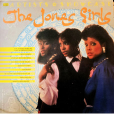THE JONES GIRLS - ARTISTS SHOWCASE - LP UK 1986 - NEAR MINT