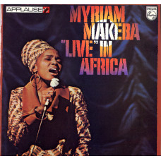 MYRIAM MAKEBA - LIVE IN AFRICA - LP UK 1972 - NEAR MINT