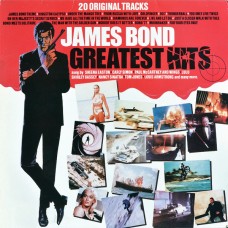 JAMES BOND - GREATEST HITS - SOUNDTRACK - LP UK 1982 - EXCELLENT+