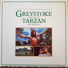 GREYSTOKE THE LEGEND OF TARZAN LORD OF THE APES - SOUNDTRACK - LP 1984 - NEAR MINT