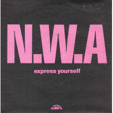 N.W.A - EXPRESS YOURSELF - 7" UK 1989 - NEAR MINT