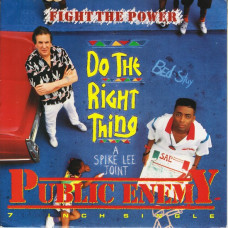 PUBLIC ENEMY - FIGHT THE POWER - 7" UK 1989 - NEAR MINT